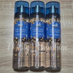 Milk Bar Cereal Milk Soft Serve Fragrance Mist Set of 3 NEW Bath Body Works